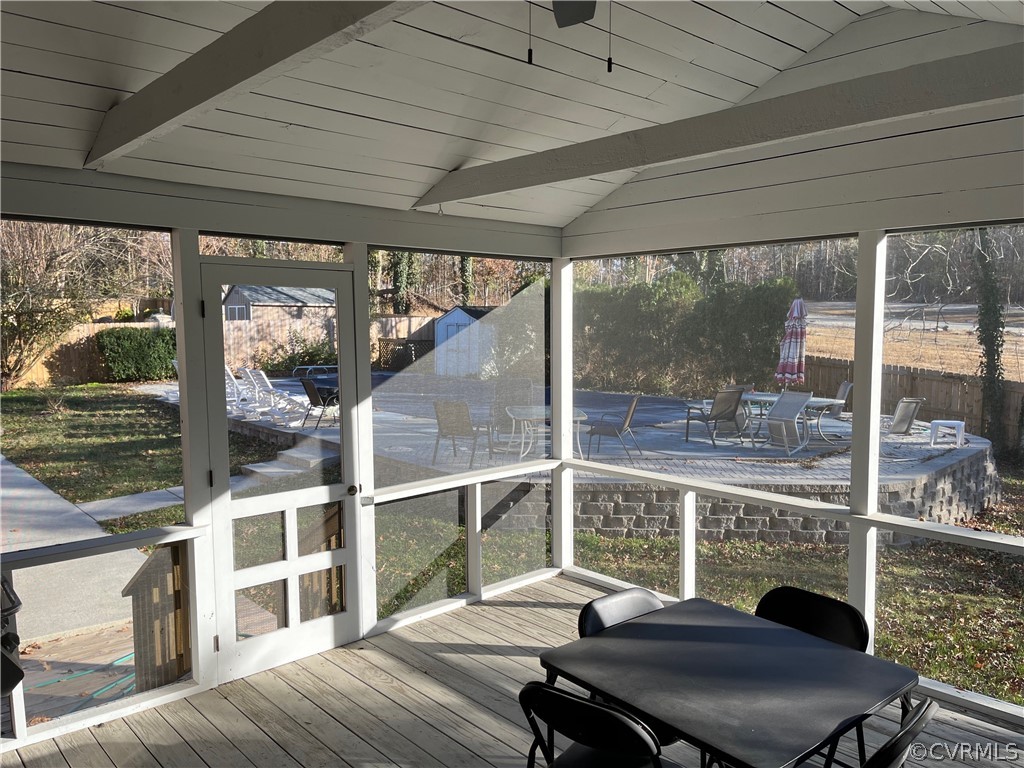 3809 Cresthill Road Chester, VA 23831 - Photo 43 of 44 a view of a workspace with furniture and a window