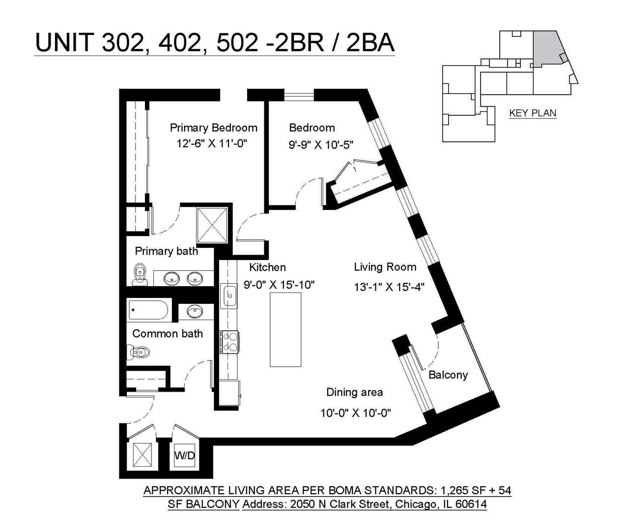 2050 North Clark Street, Unit 302 Chicago, IL 60614 - Photo 2 of 19