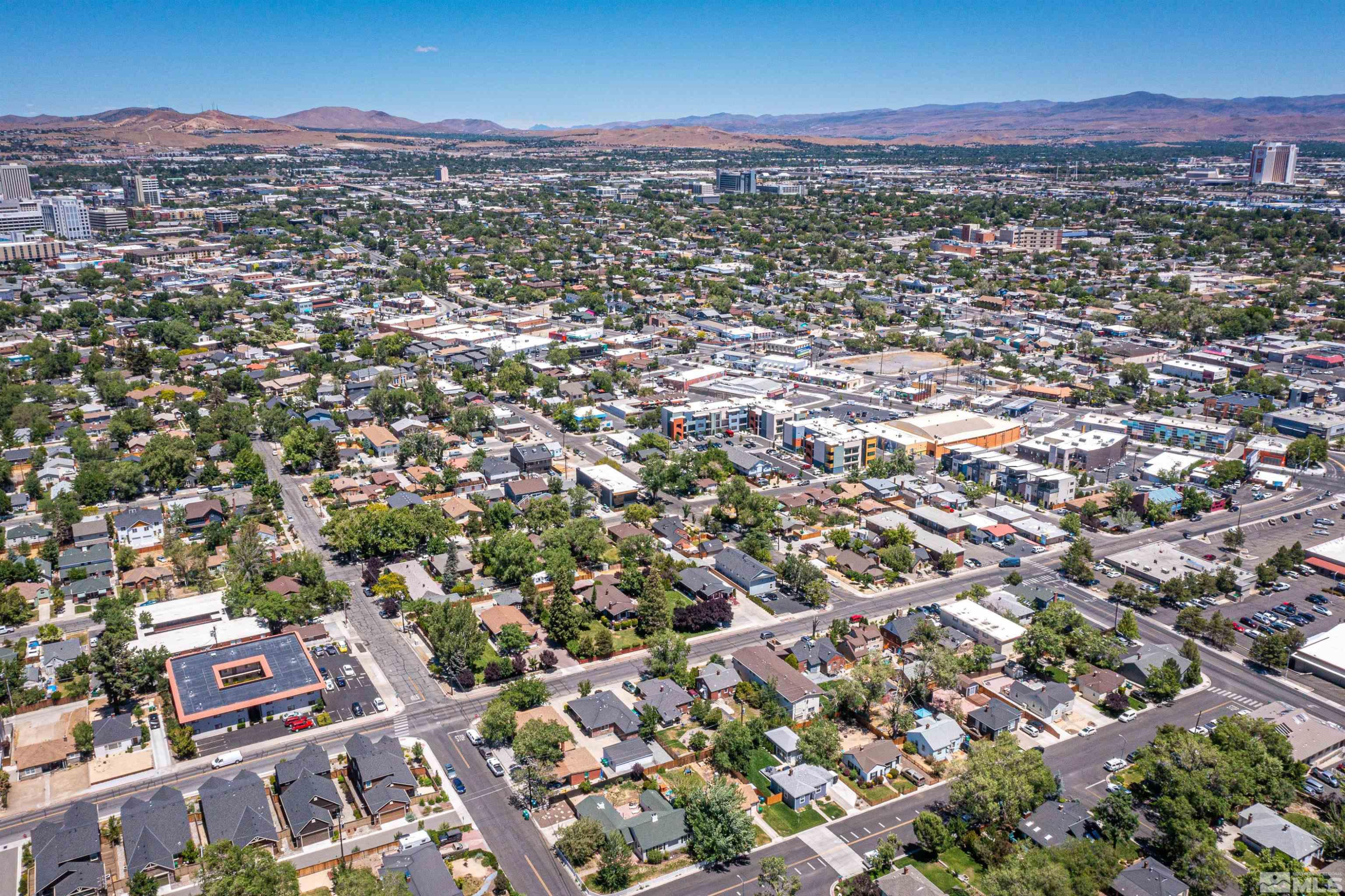 282 Mt Rose Street Reno, NV 89509 - Photo 11 of 22 an aerial view of residential houses with outdoor space