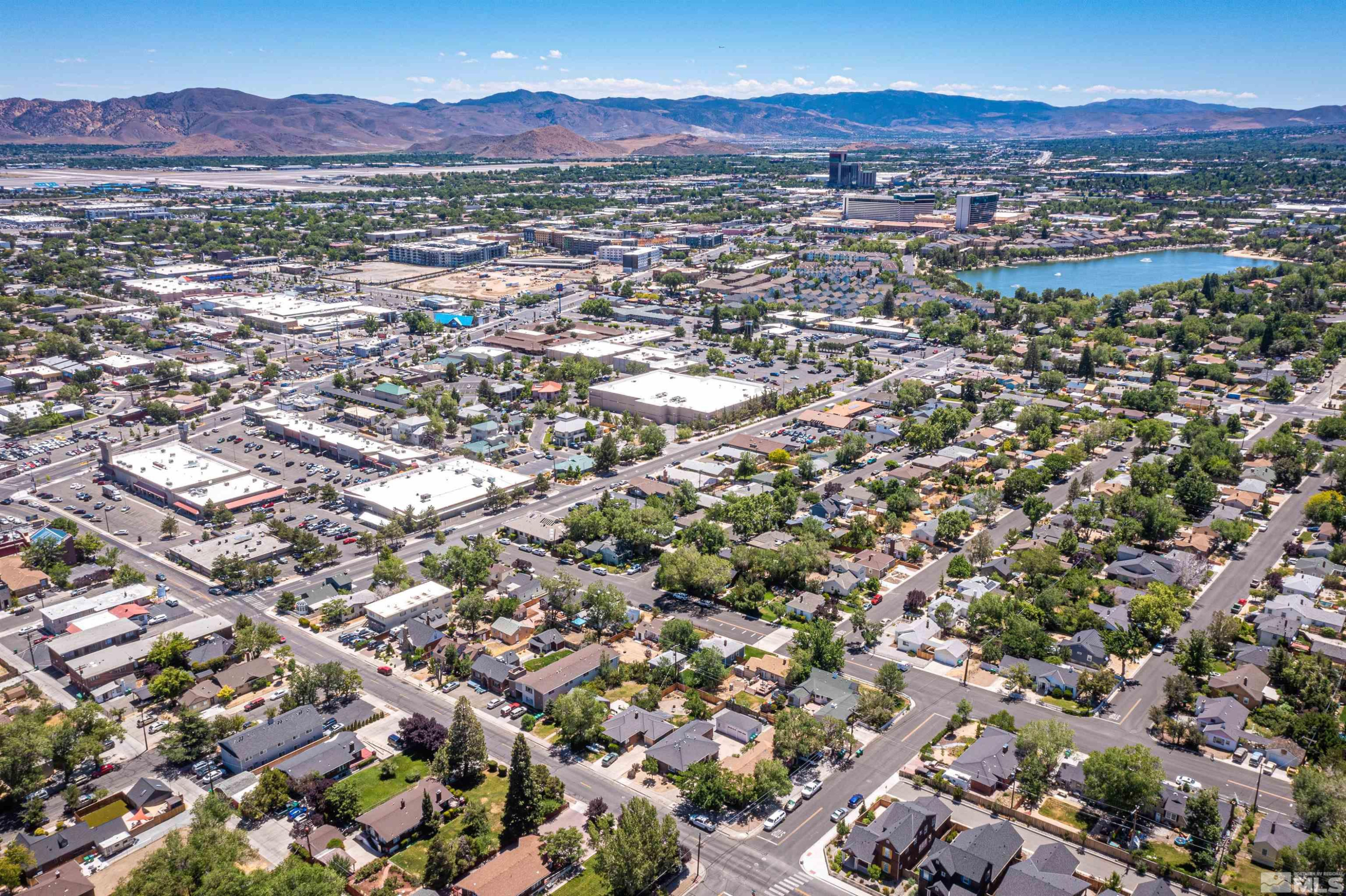 282 Mt Rose Street Reno, NV 89509 - Photo 10 of 22 an aerial view of residential houses with outdoor space