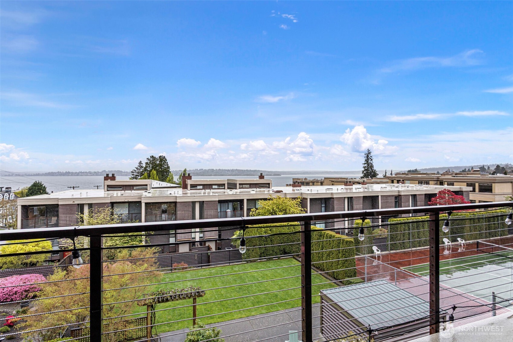 611 State Street, Unit 9 Kirkland, WA 98033 - Photo 32 of 36 a view of a ocean from a balcony