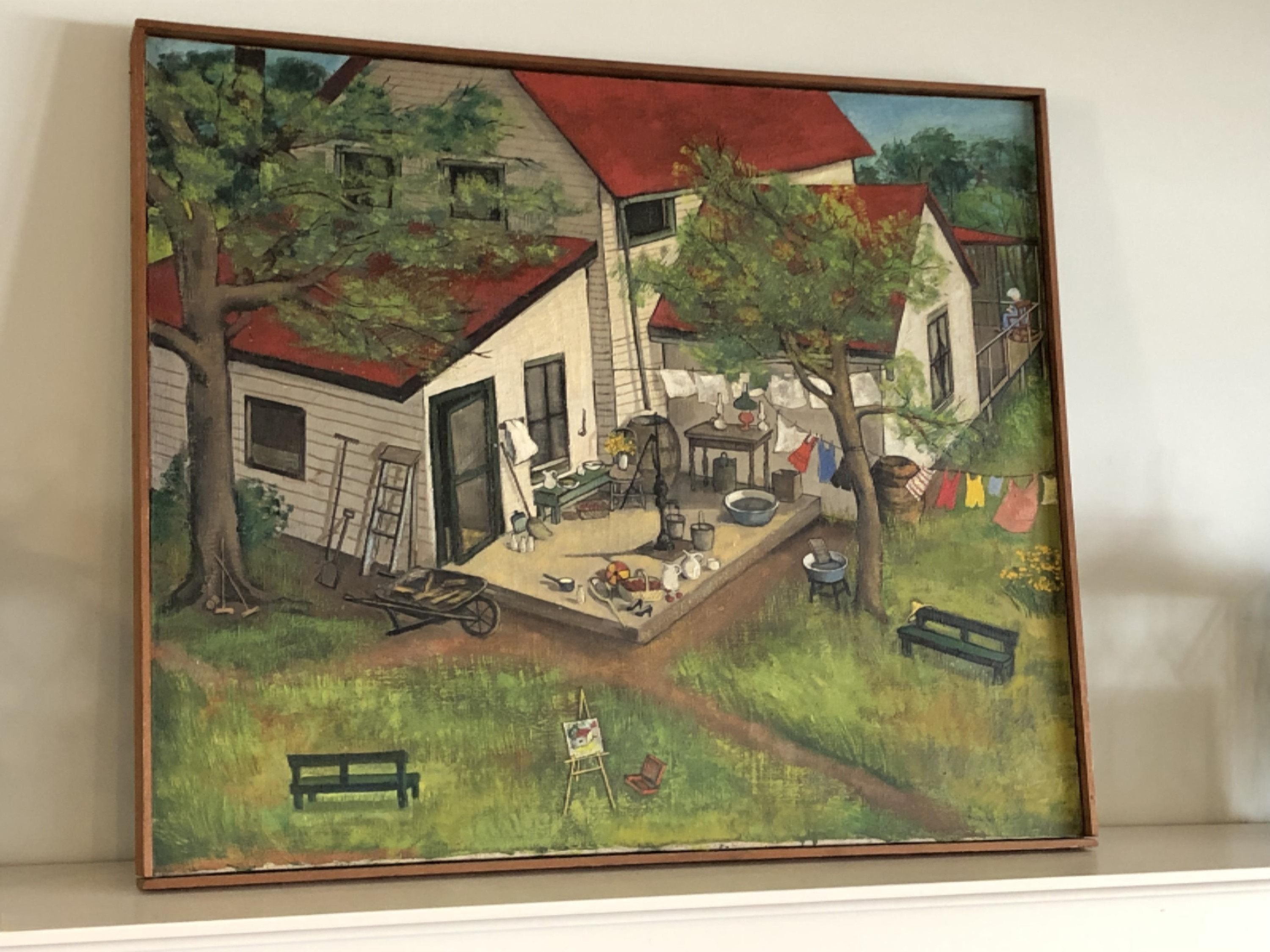 2697 Crescent Beach Road Manistee, MI 49660 - Photo 17 of 45 Original painting of home included