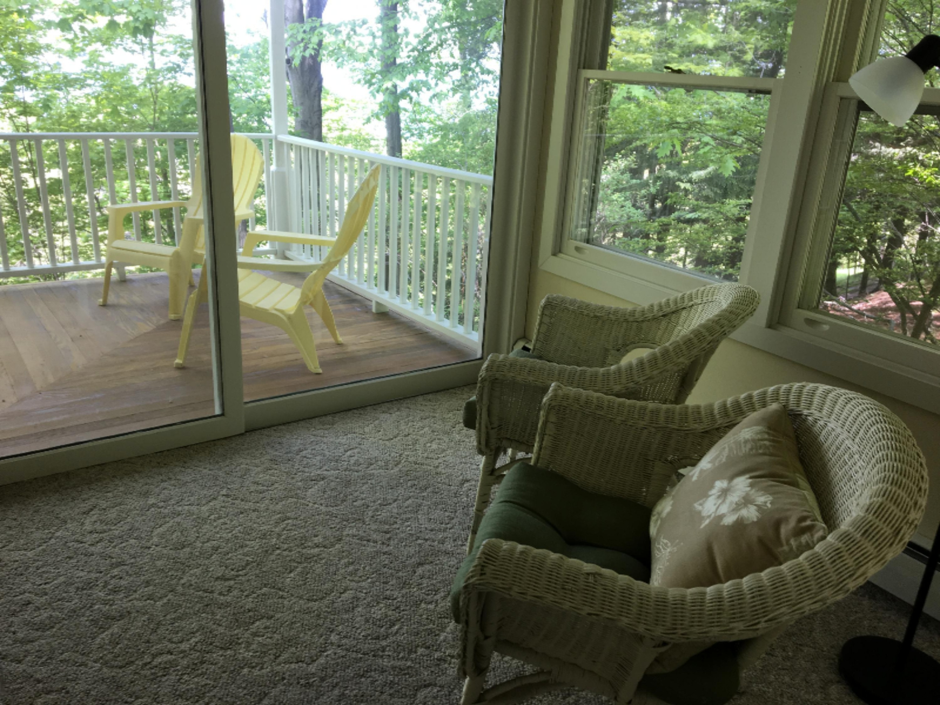 2697 Crescent Beach Road Manistee, MI 49660 - Photo 24 of 45 Sitting area with slider off Master