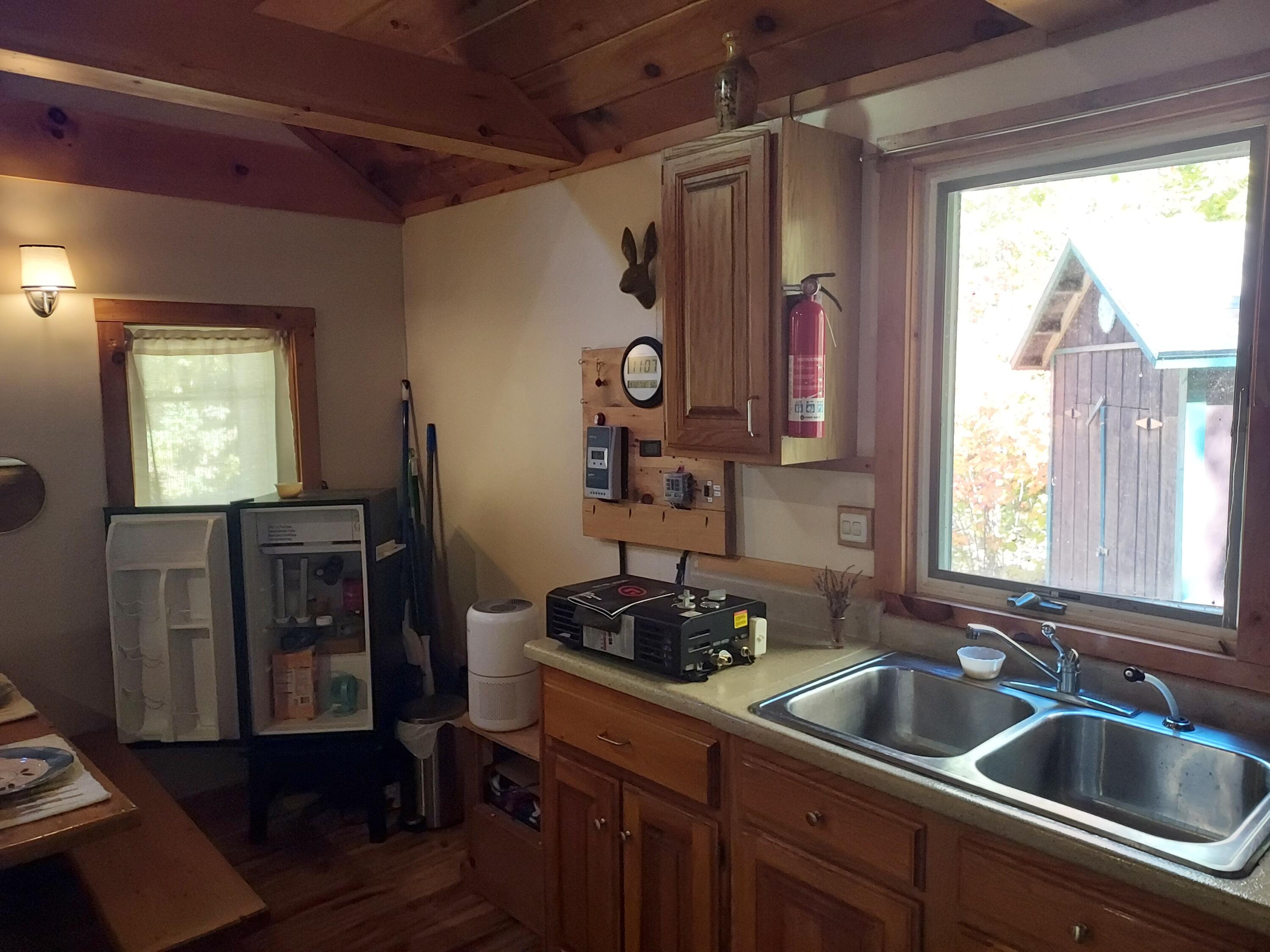 429 Hole In The Wall Road Solon, ME 04979 - Photo 16 of 34 Kitchen with Spacious Refrigerator