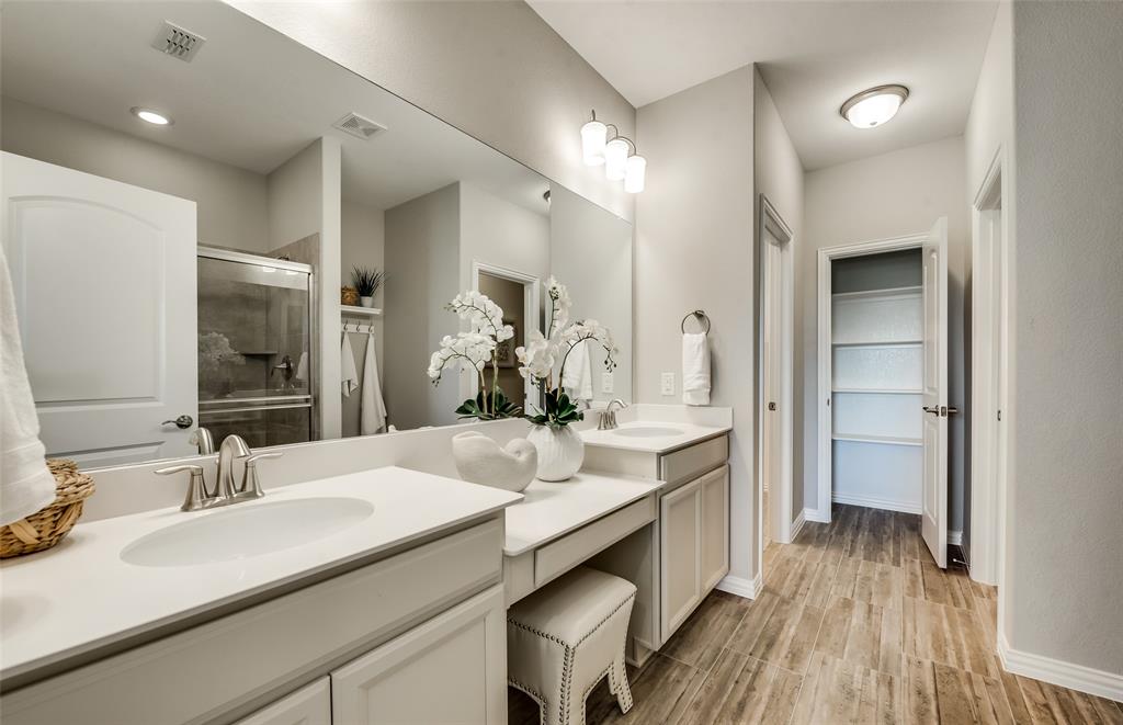 449 Avian Way Godley, TX 76044 - Photo 13 of 20 *Model Representation - Owner's private bath with double vanity