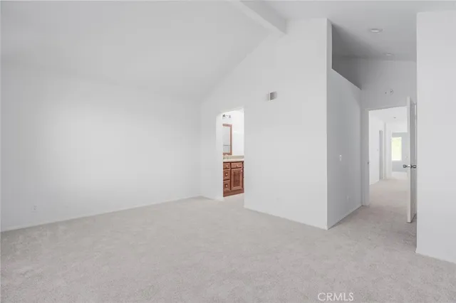 a view of empty room