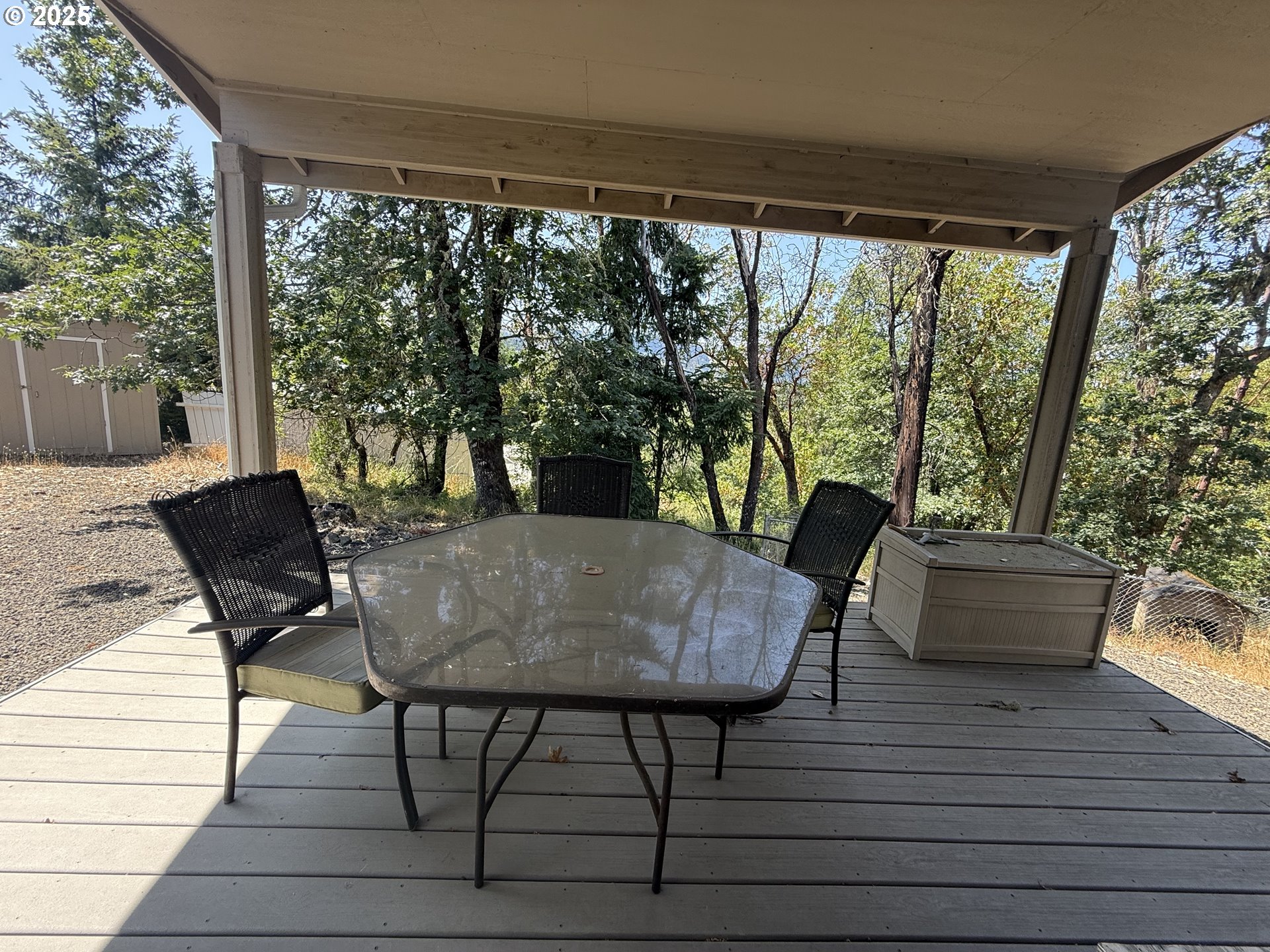 4447 Melrose Road Roseburg, OR 97471 - Photo 33 of 44 a view of porch with seating space