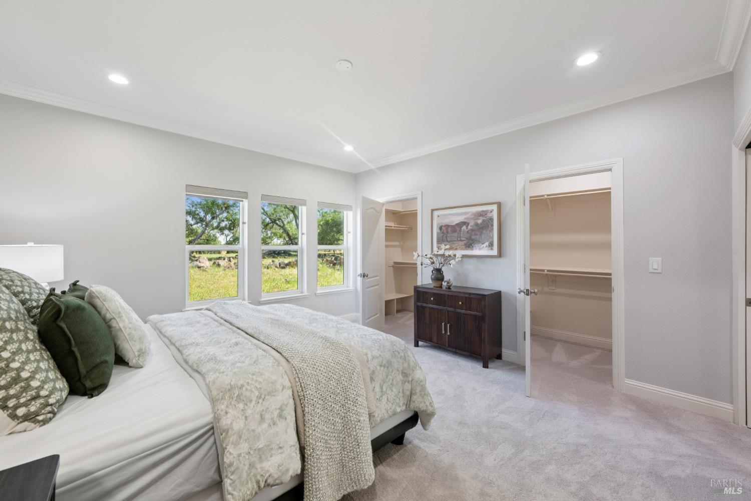 4665 Upper Ridge Road Santa Rosa, CA 95404 - Photo 32 of 71 a bed room with a bed and dresser