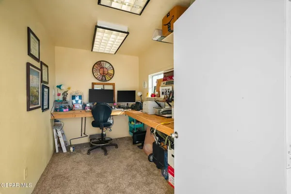 a view of storage and utility room