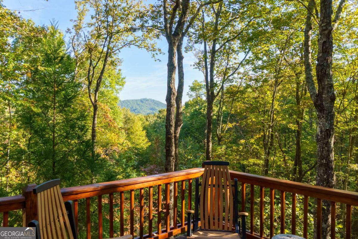 24 Casey Court Blue Ridge, GA 30513 - Photo 34 of 54 a view of a balcony with trees
