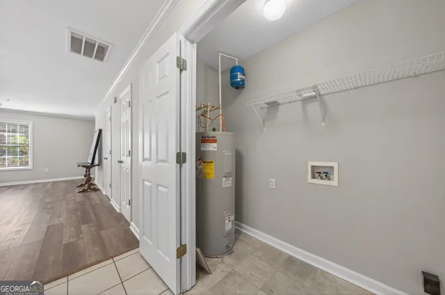 a view of a backyard with a table and chair