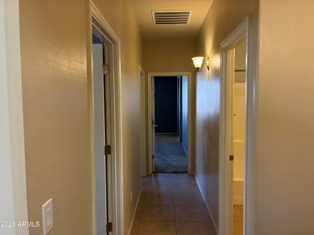 a view of a bathroom from a bathroom