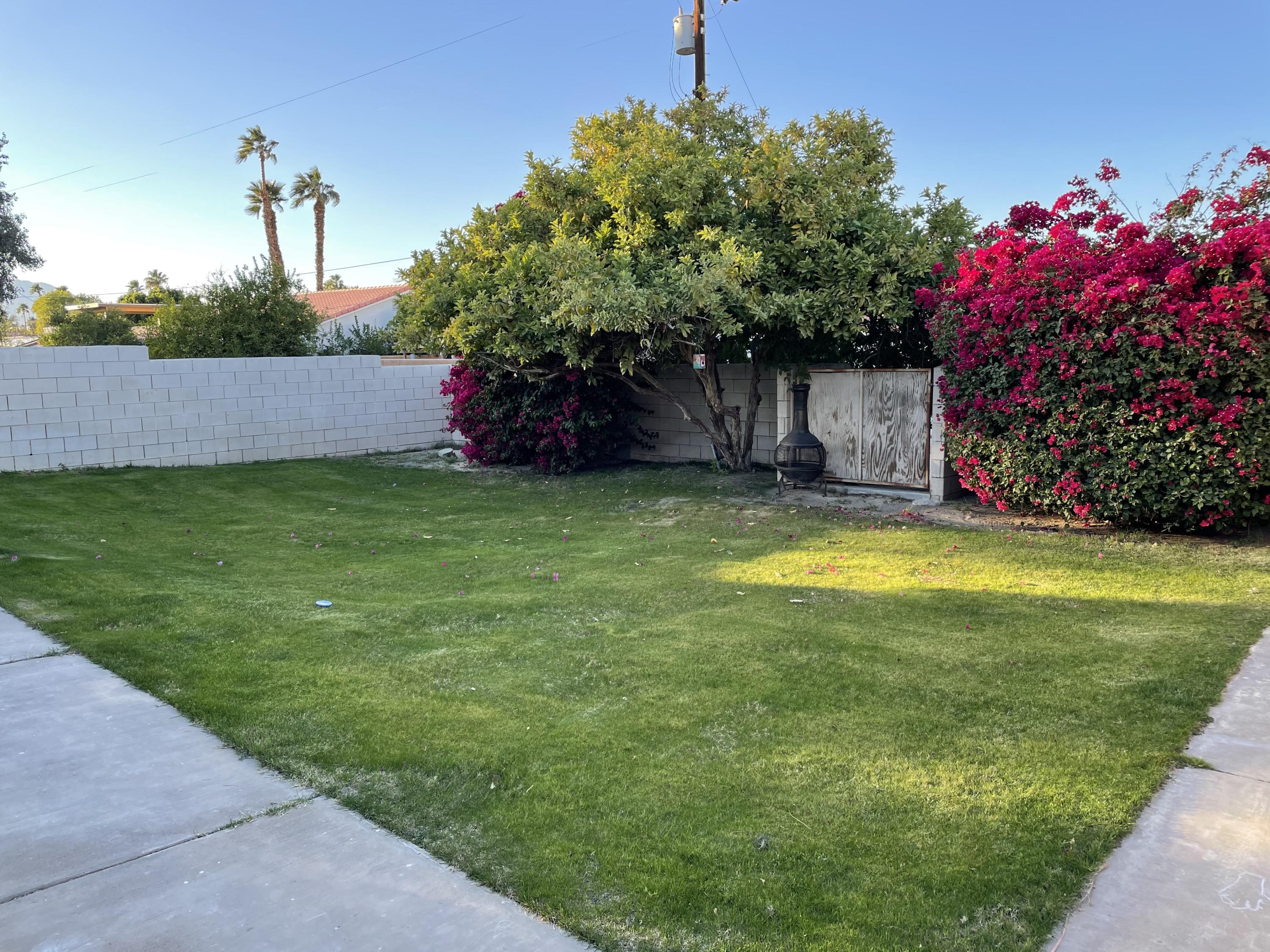 41929 Front Hall Road Bermuda Dunes, CA 92203 - Photo 11 of 12 a view of a house with a big yard and a large tree