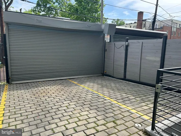 a backyard of a house