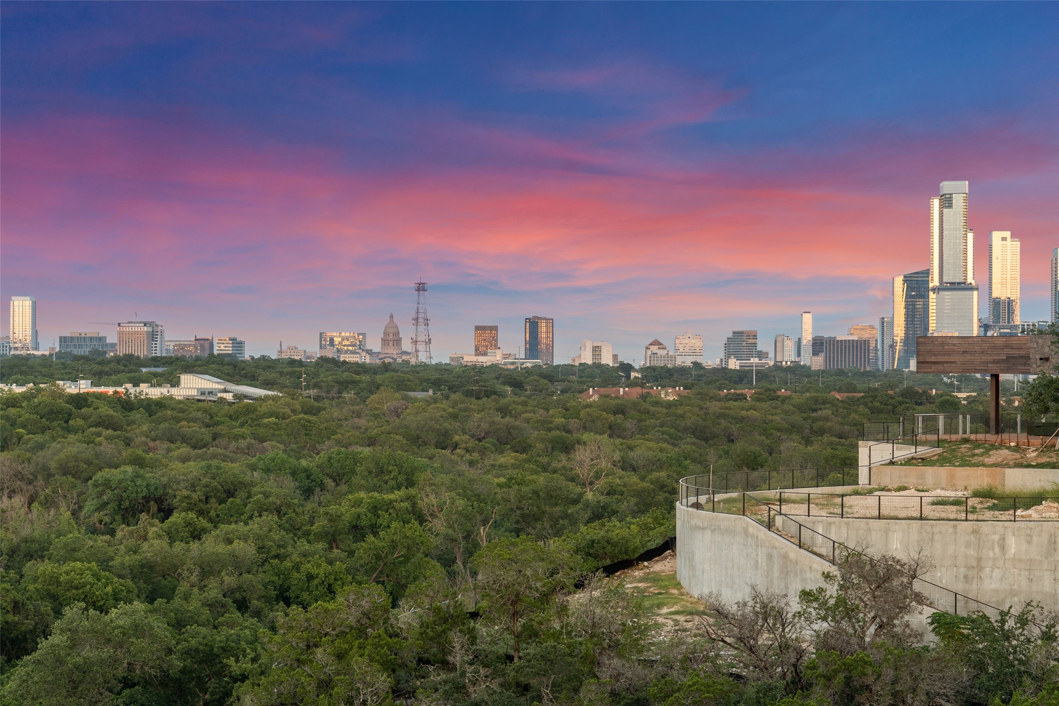 3111 Above Stratford Place Austin, TX 78746 - Photo 40 of 40 a view of a city with tall buildings