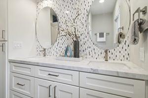 7106 Brooktree Way San Jose, CA 95120 - Photo 28 of 36 a bathroom with a sink and a mirror