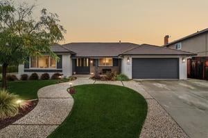 7106 Brooktree Way San Jose, CA 95120 - Photo 34 of 36 front view of a house with a yard