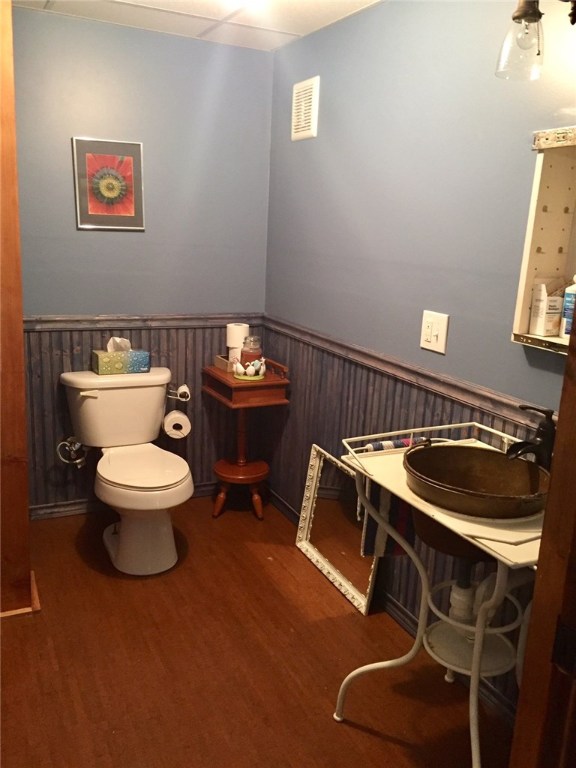 146 Crompton Road East Greenwich, RI 02818 - Photo 22 of 28 Rec Room Half Bath, Custom Sink & Pocket Door