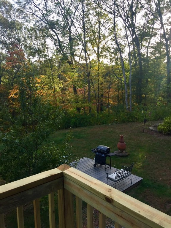 146 Crompton Road East Greenwich, RI 02818 - Photo 23 of 28 Balcony View ~Back Yard