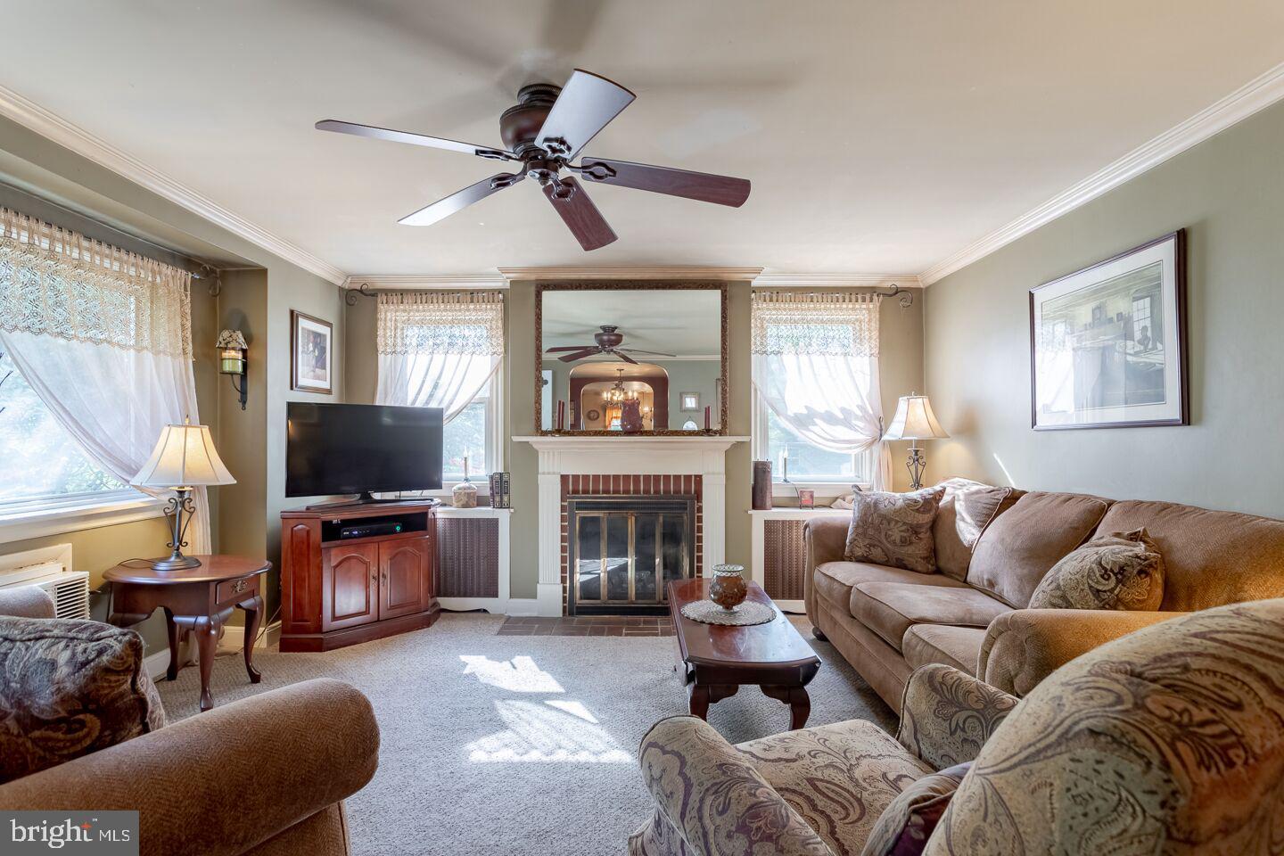 1455 Buchert Road Pottstown, PA 19464 - Photo 5 of 23 Family Room with Wood Burning Fireplace