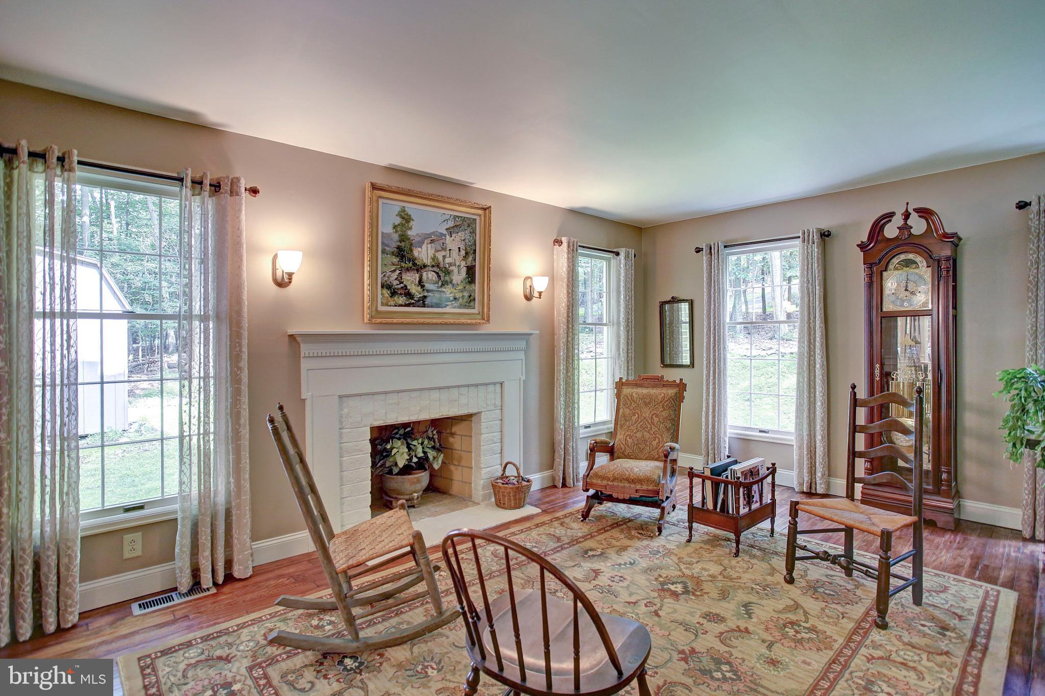 671 Shannon Road Boiling Springs, PA 17007 - Photo 23 of 52 Living Room w/Wood Burning FP