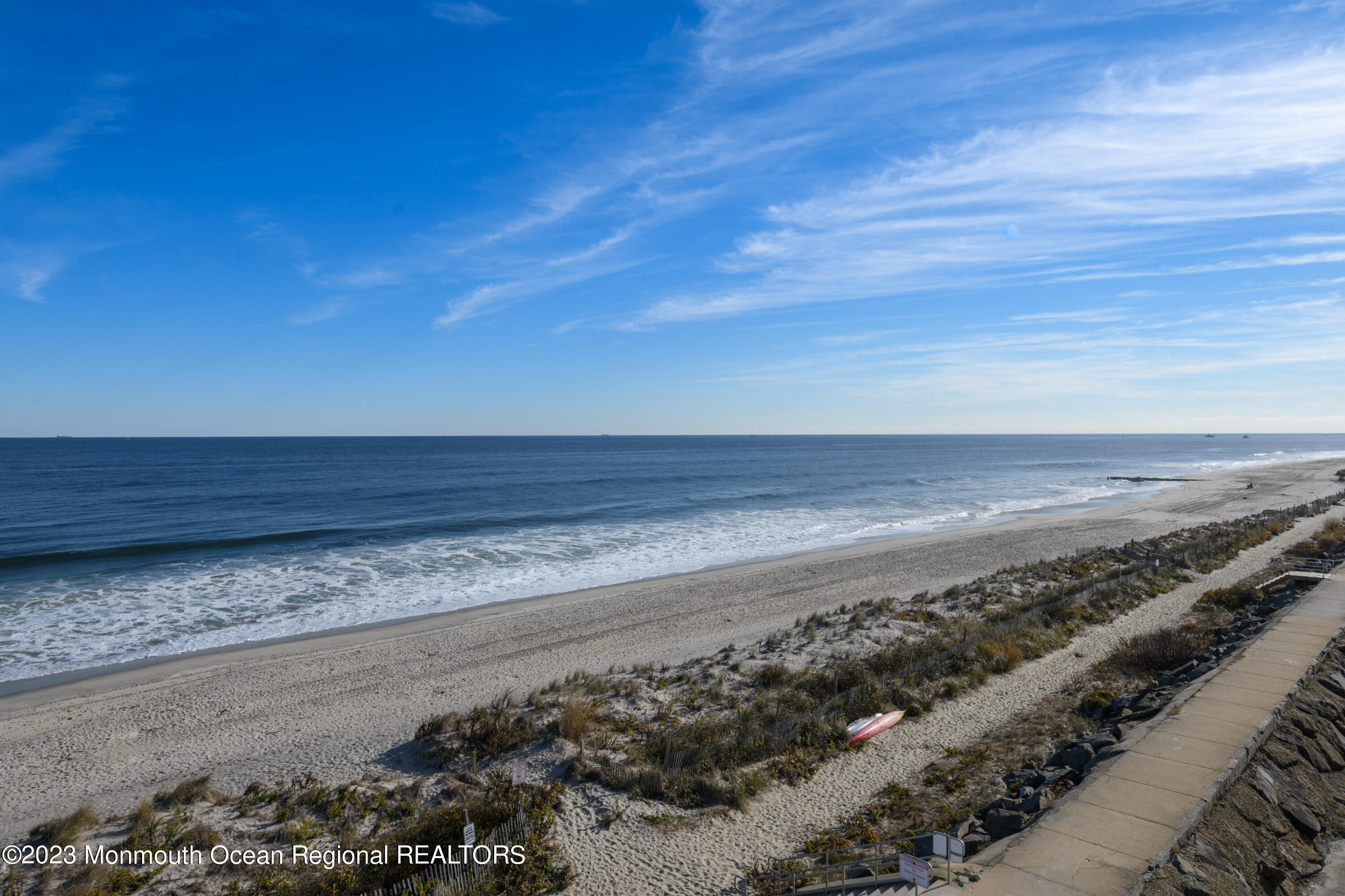25 Village Road Sea Bright, NJ 07760 - Photo 9 of 37 a view of an ocean beach