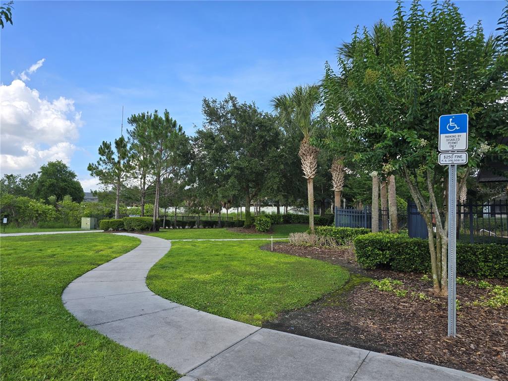 7180 Beek Street Windermere, FL 34786 - Photo 30 of 33 a view of a park with large trees