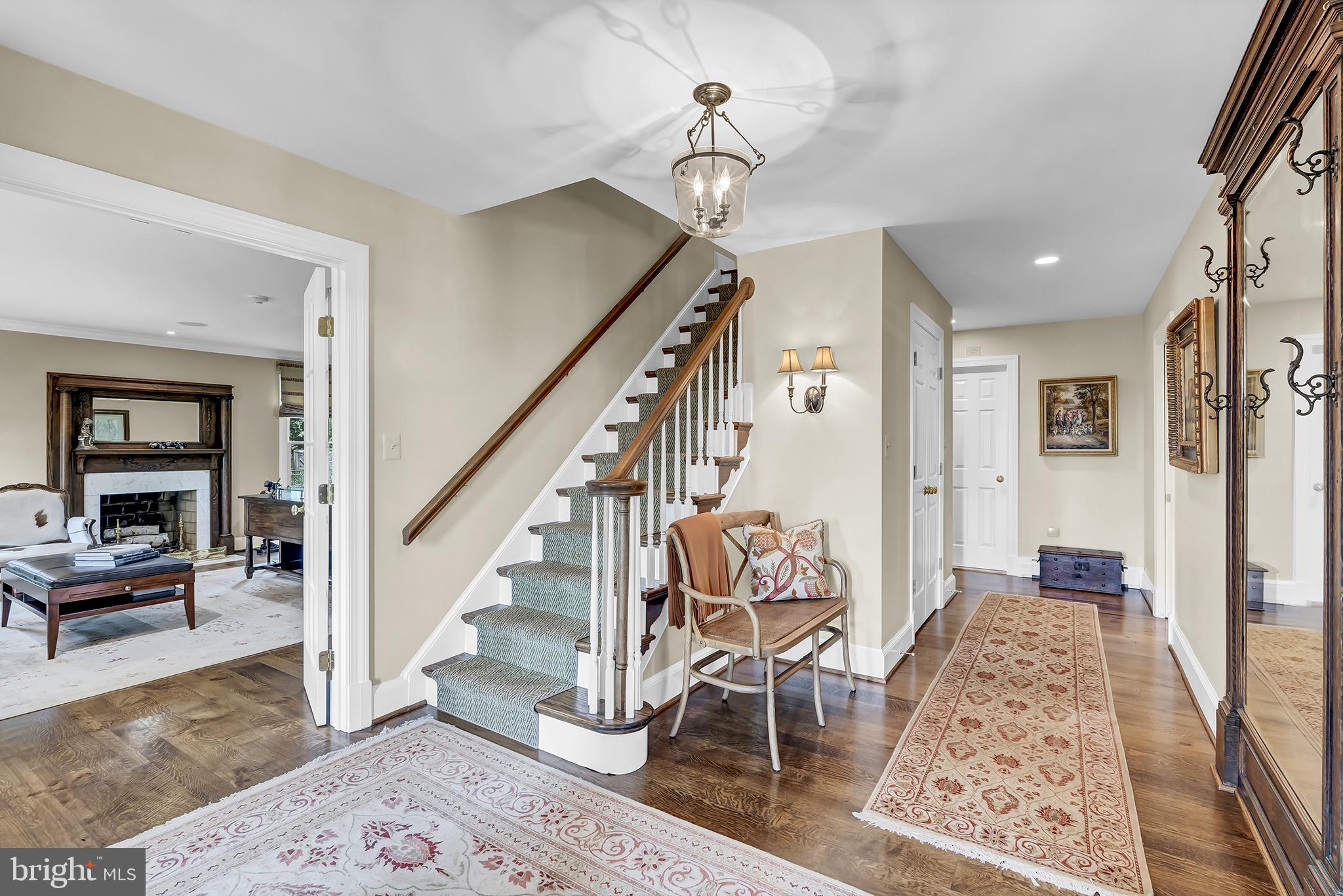 26100 Mullinix Mill Road Mount Airy, MD 21771 - Photo 10 of 99 Inviting foyer with elegant staircase.
