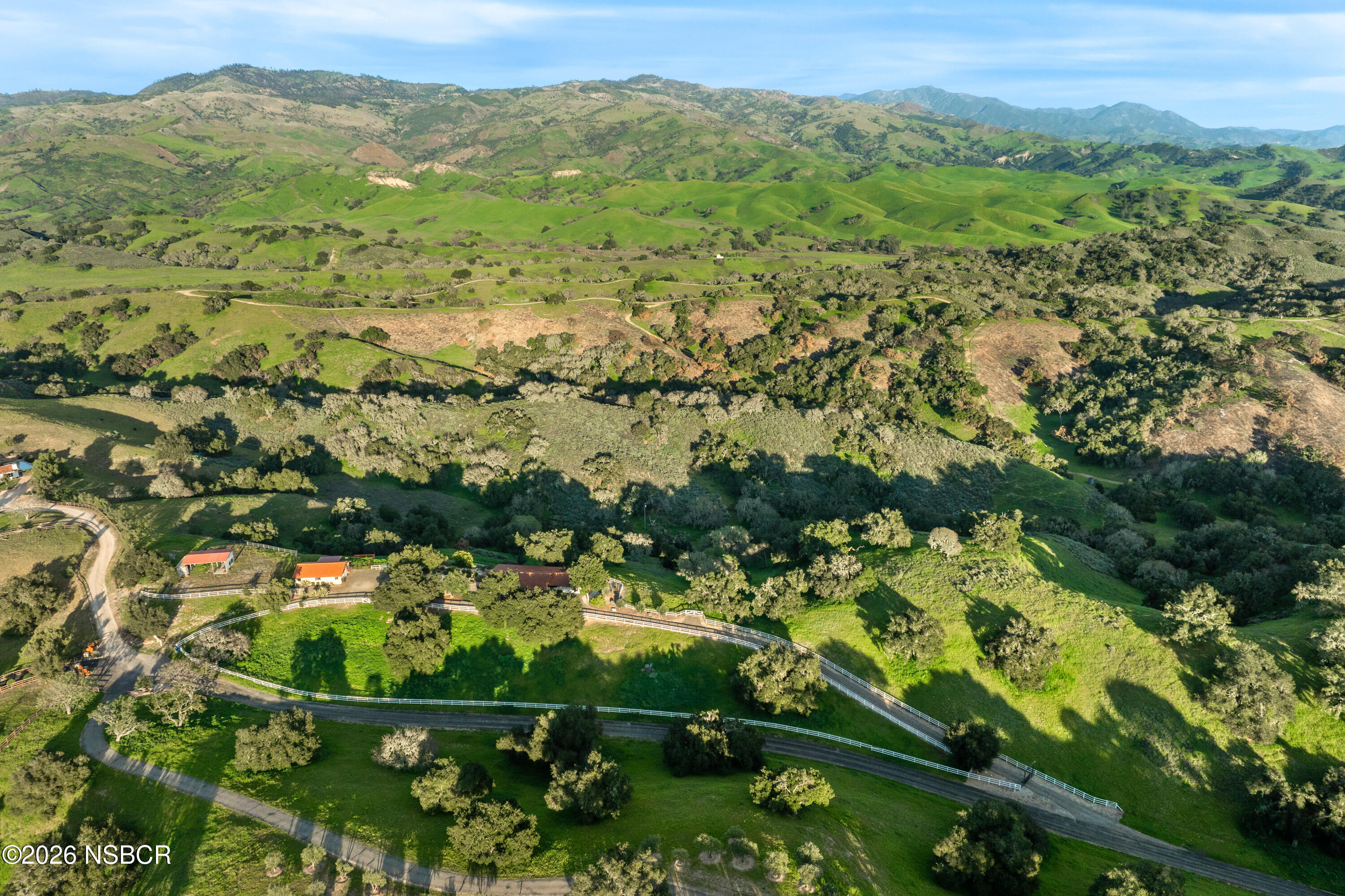 3776 Live Oak Road Santa Ynez, CA 93460 - Photo 41 of 46 a view of a garden with mountains in the background