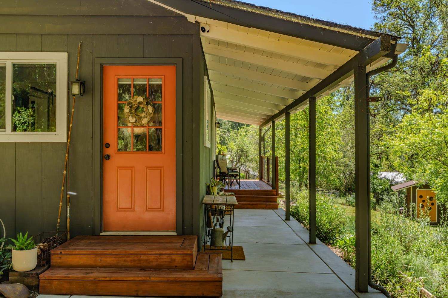 16308 Emigrant Trail Volcano, CA 95689 - Photo 3 of 29 a porch with seating space