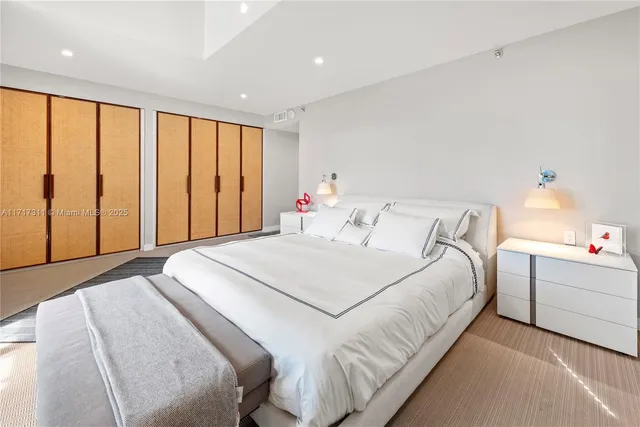 a view of a lake from a balcony