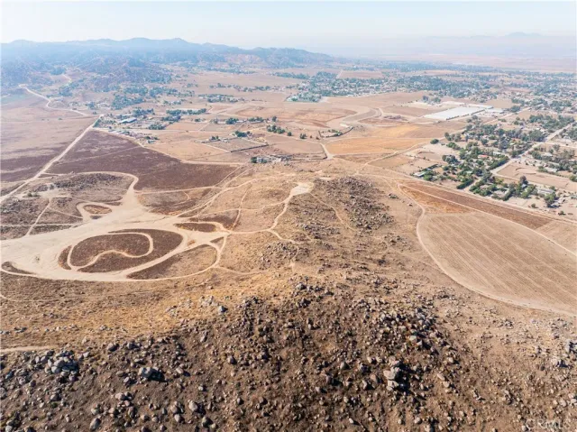 a view of an ocean with a city view