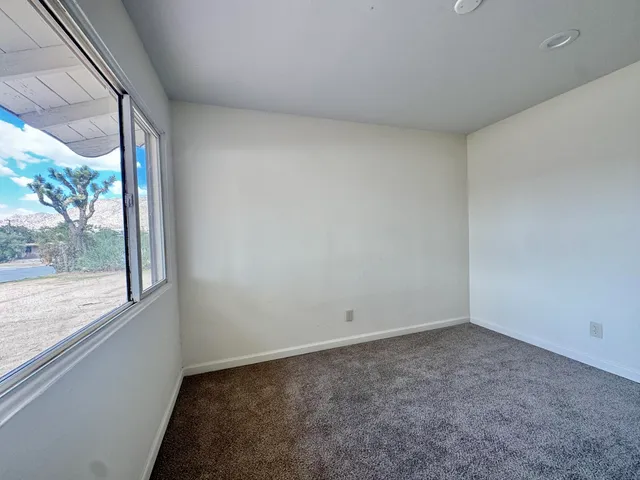 a view of room with window