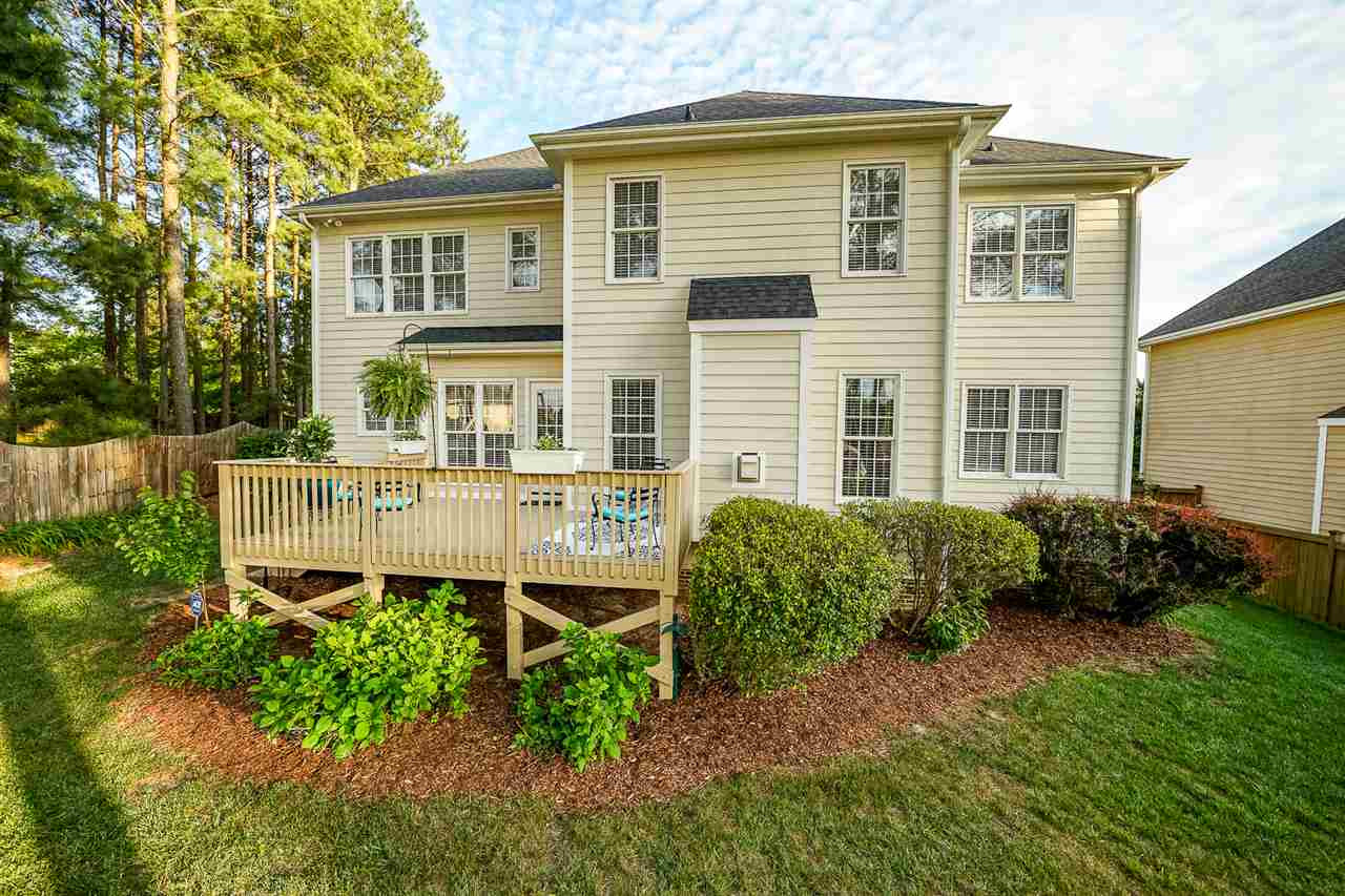 6033 Jones Farm Road Wake Forest, NC 27587 - Photo 4 of 30 Large back deck for outdoor entertaining! Back of Home