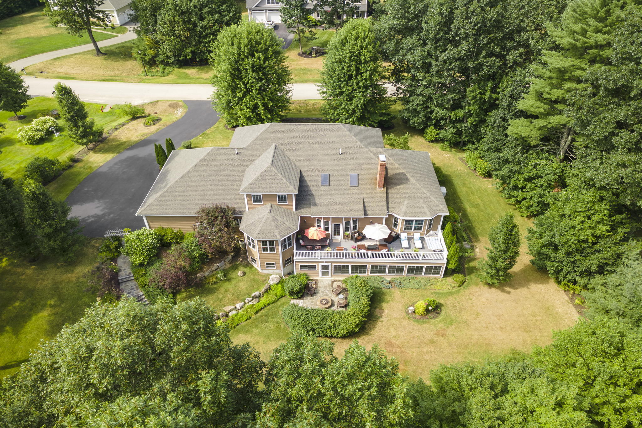 12 Freedom Road Scarborough, ME 04074 - Photo 83 of 95 Aerial Back