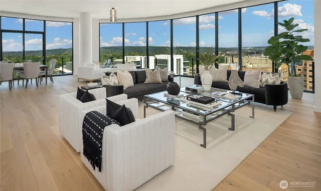 a outdoor living space with furniture and a potted plant