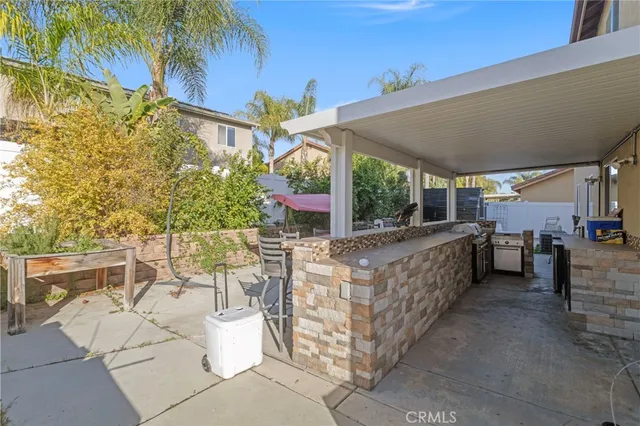a view of an outdoor sitting area