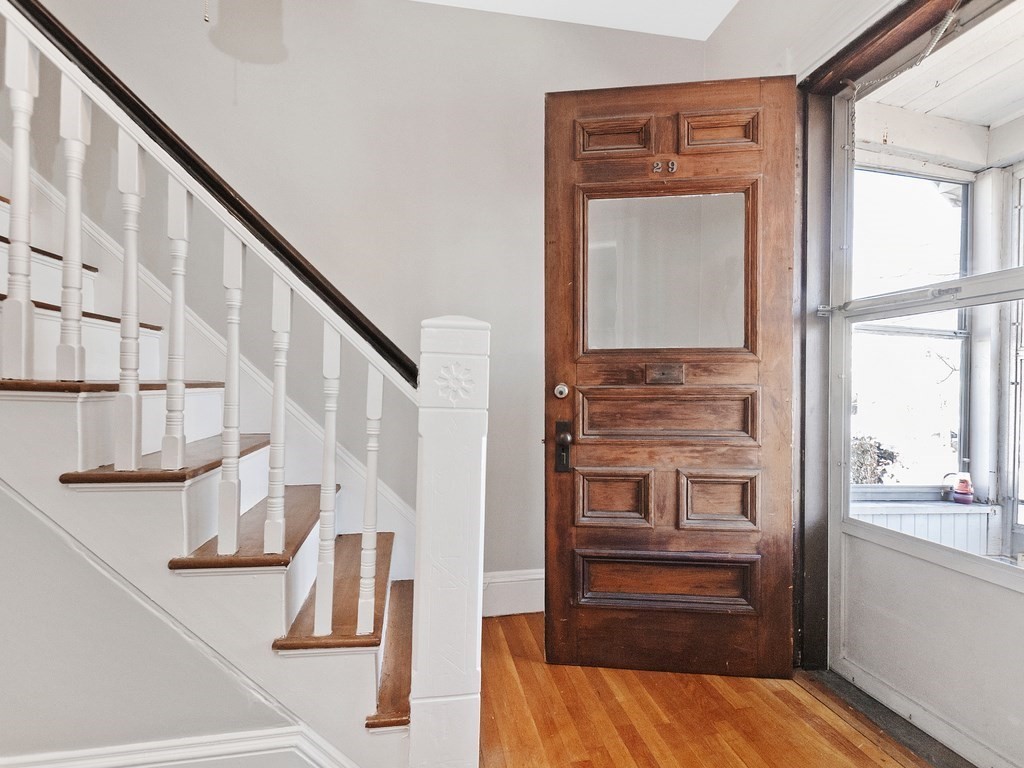 29 Garfield Avenue Boston, MA 02136 - Photo 8 of 27 a view of front door with hallway