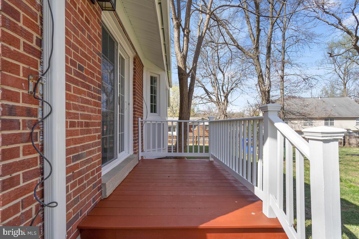 1809 Reedie Drive Silver Spring, MD 20902 - Photo 50 of 66 Full renovated deck 2021 entrance to dining