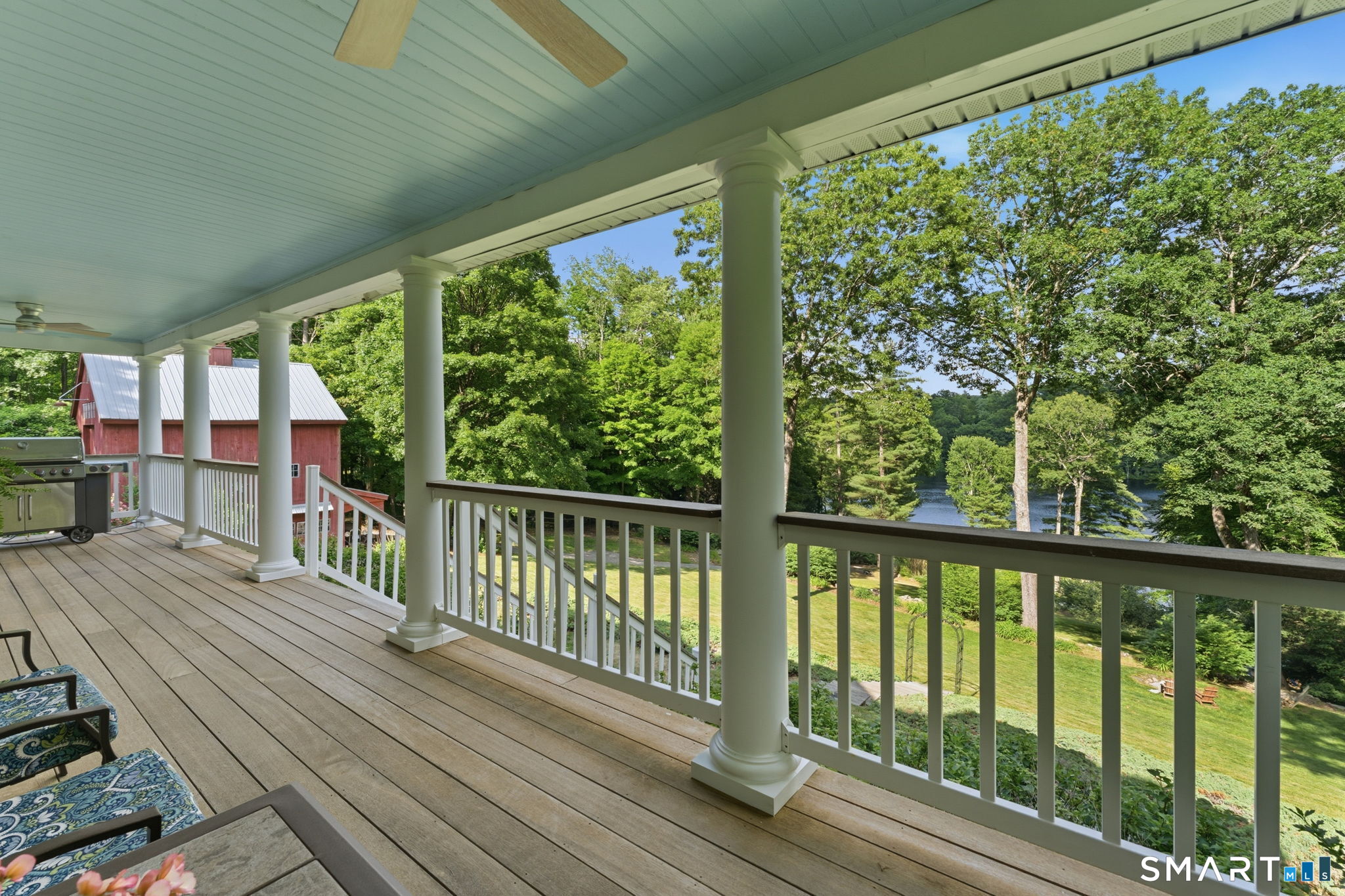 95 Pole Bridge Road Woodstock, CT 06281 - Photo 25 of 40 Covered deck off living room