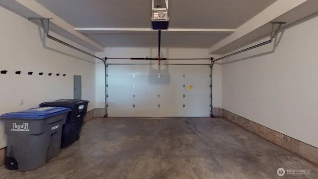 a room with an entryway