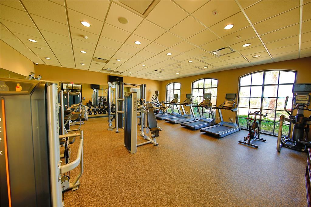 8809 Rhodes Street Kissimmee, FL 34747 - Photo 33 of 49 a view of a room with gym equipment