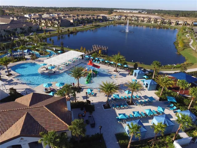 a house with palm tree in front of it