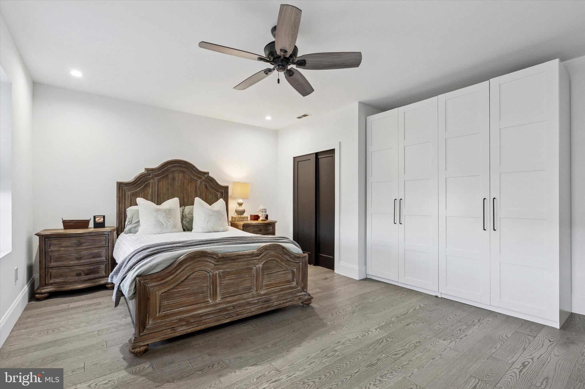 2694 Bridge Street Philadelphia, PA 19137 - Photo 20 of 41 a bedroom with a bed and ceiling fan