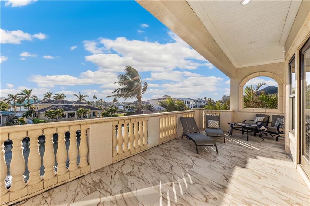 280 Egret Avenue Naples, FL 34108 - Photo 27 of 44 View of the balcony, very private