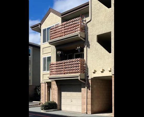 a view of front door of house