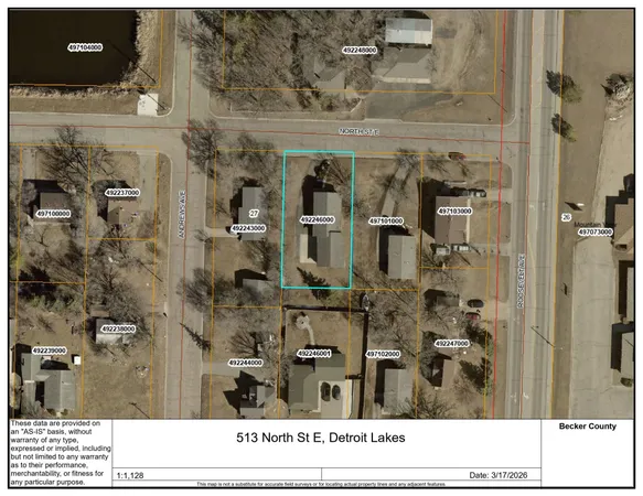 $299,000 | 513 N Street East, Detroit Lakes, MN 56501