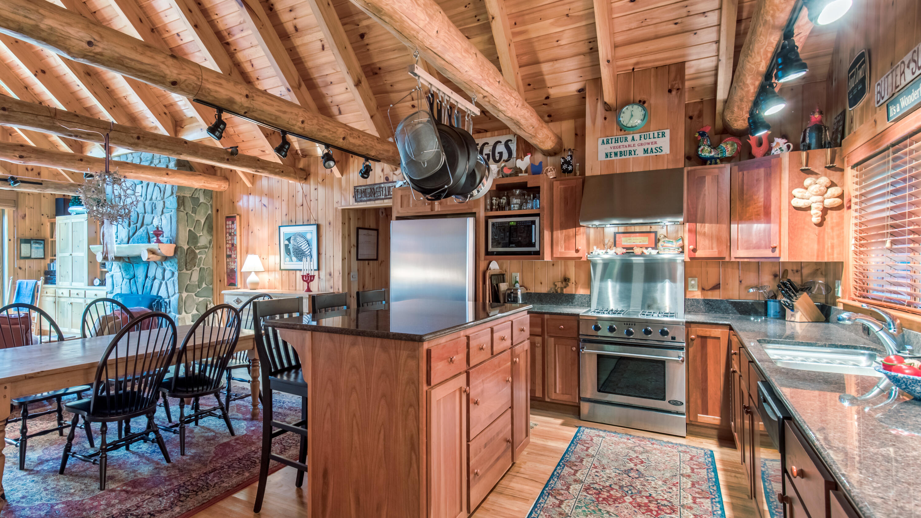 1858 Kennebago River Road Rangeley, ME 04970 - Photo 13 of 28 Lodge at Kennebago HDMain Lodge Kitchen