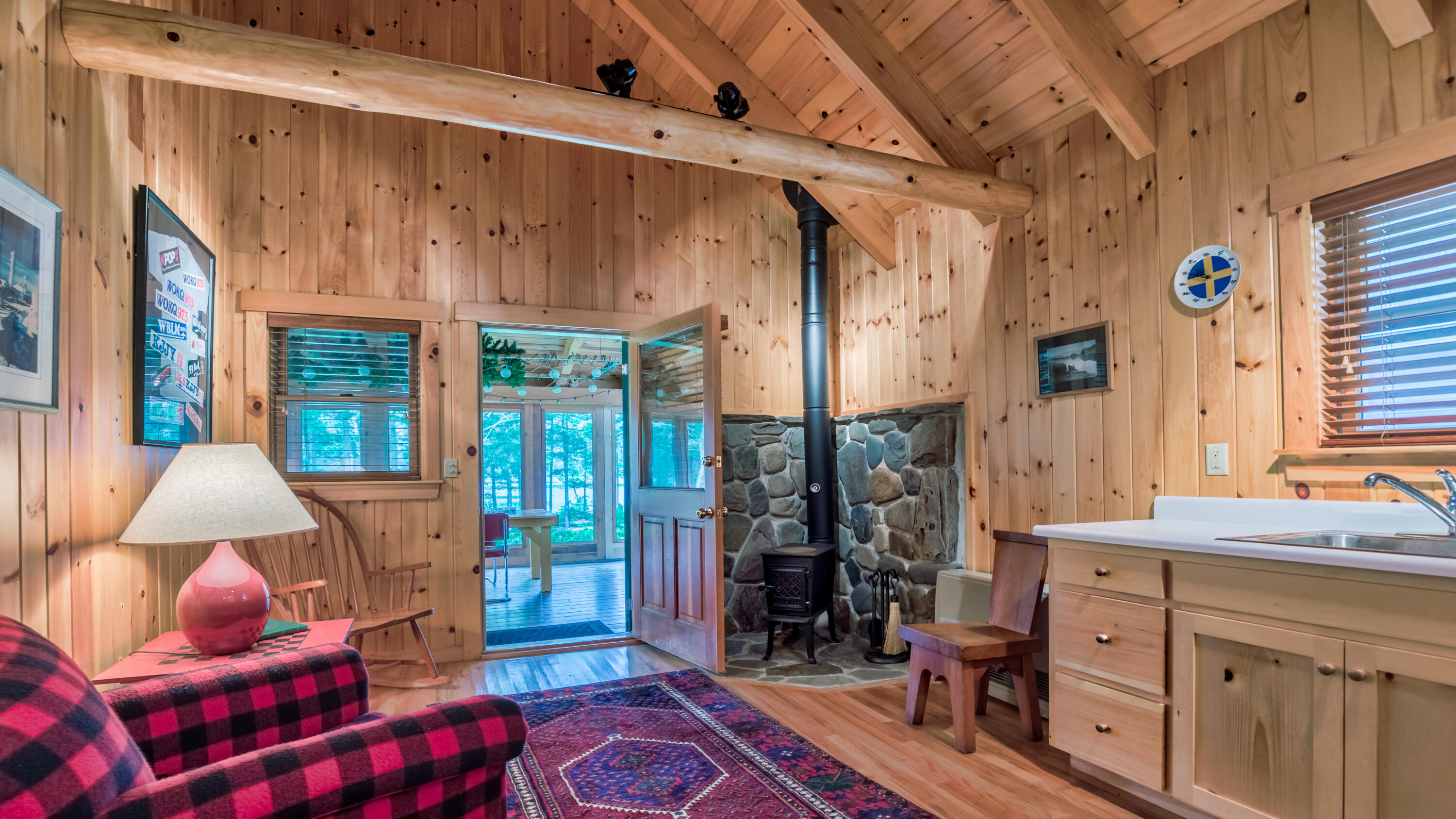 1858 Kennebago River Road Rangeley, ME 04970 - Photo 16 of 28 Lodge at Kennebago HDGuest House LR view