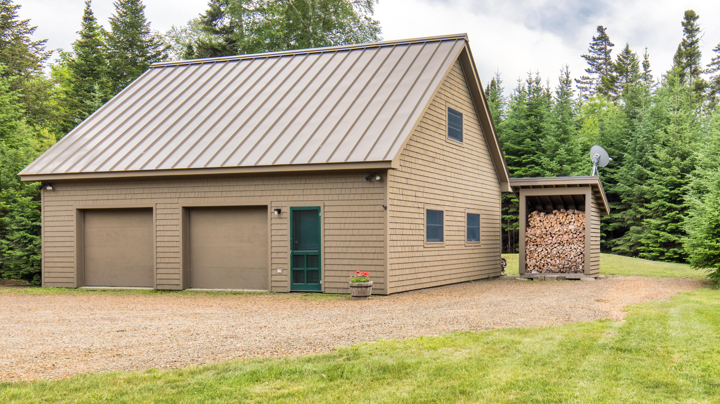 1858 Kennebago River Road Rangeley, ME 04970 - Photo 26 of 28 Lodge at Kennebago HDGarage and wood sto